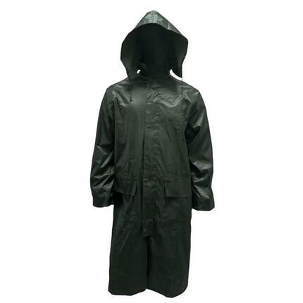 Manteau pluie étanche Treeland vert 100% polyester PVC