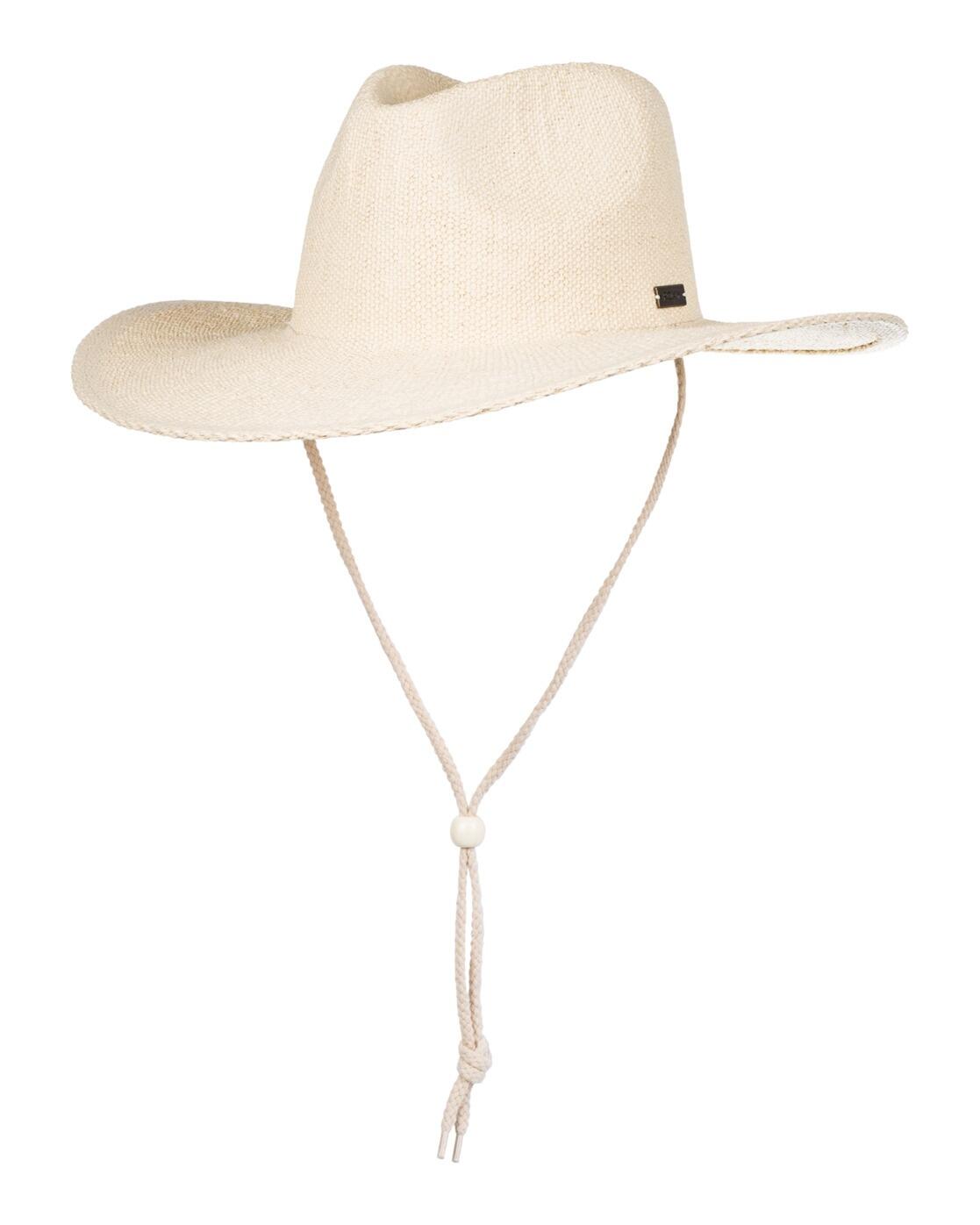 Chapeau en paille SUNNY KISSES Beige Femme 3/4