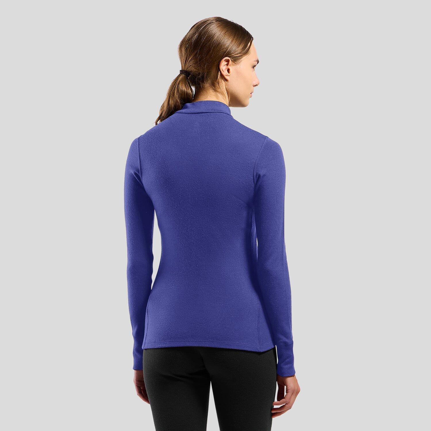 Base layer a mezza zip Natural Merino 260 ODLO 2/3