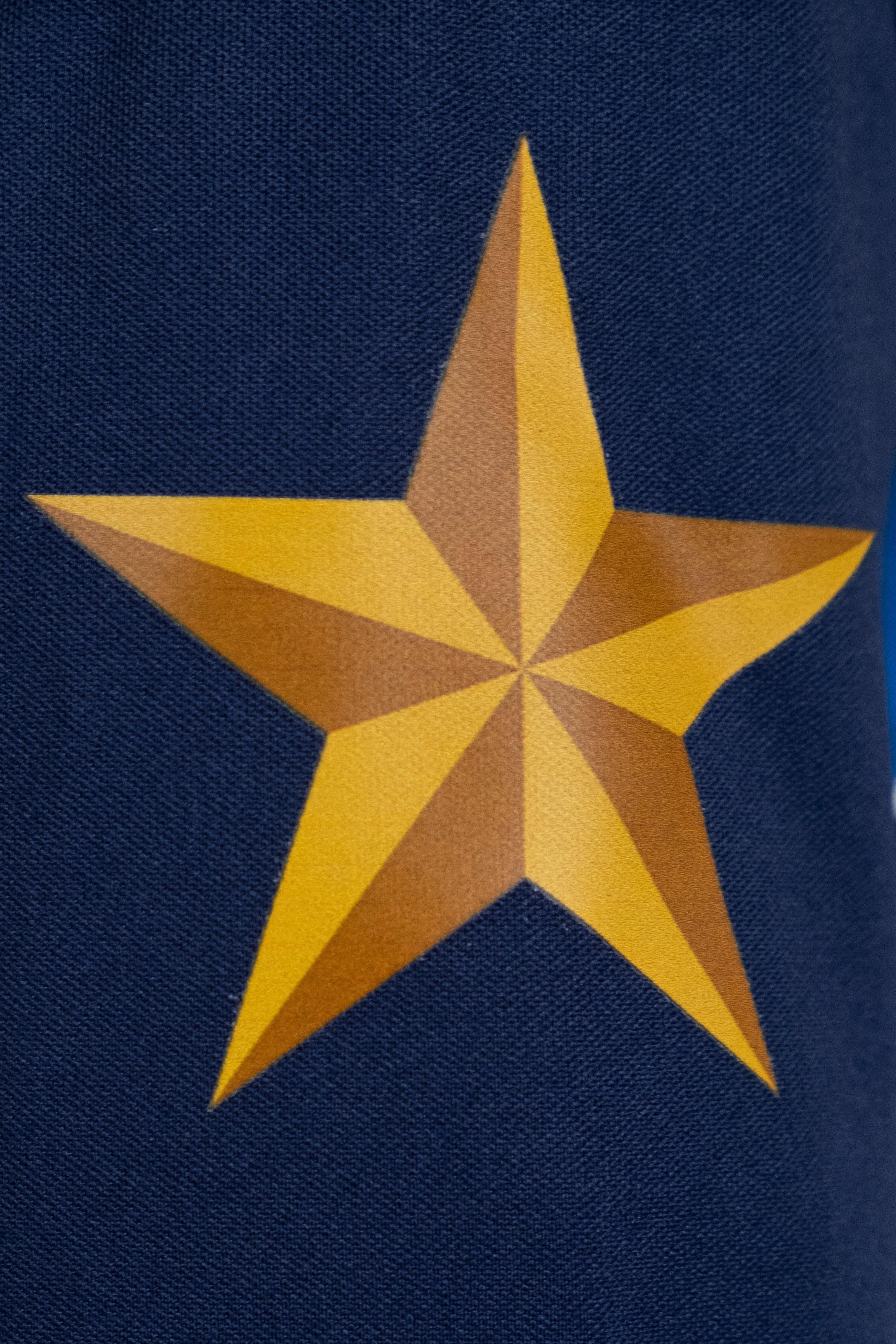 Tuta Esercito AAG474 padel blu uomo 4/6