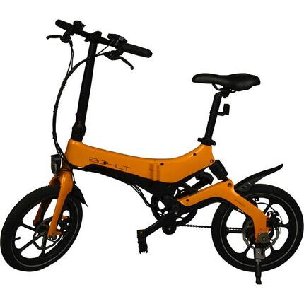 Vélo pliant électrique bohlt x160 orange