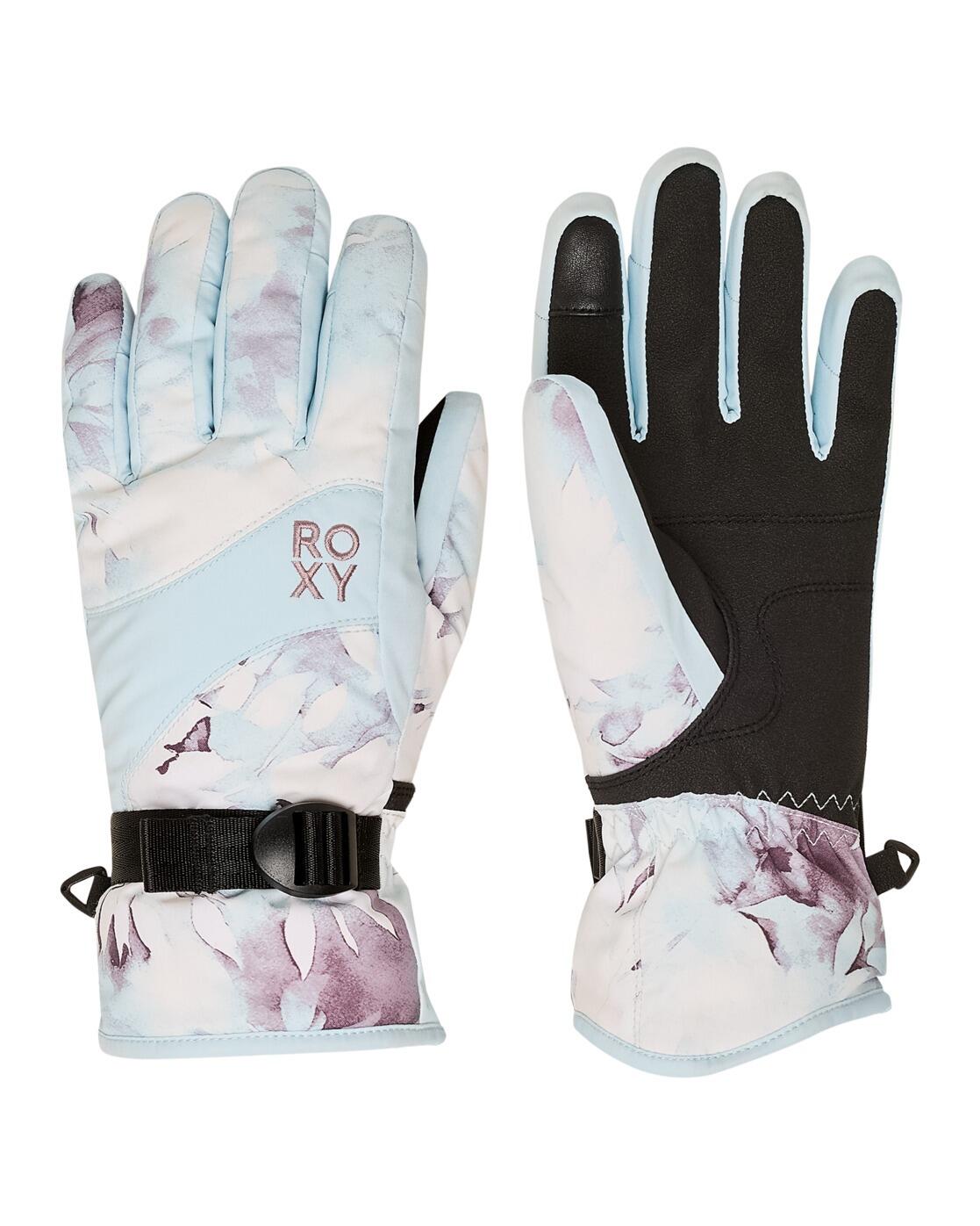 Gants techniques ski/snowboard Bleu Femme 2/4