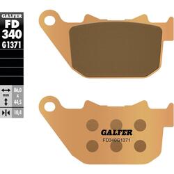 GALFER plaquettes FD340 (G1371) sinter métallique