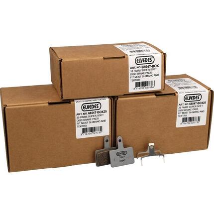 Plaquettes de frein à disque Elvedes 6854t gris (60pr