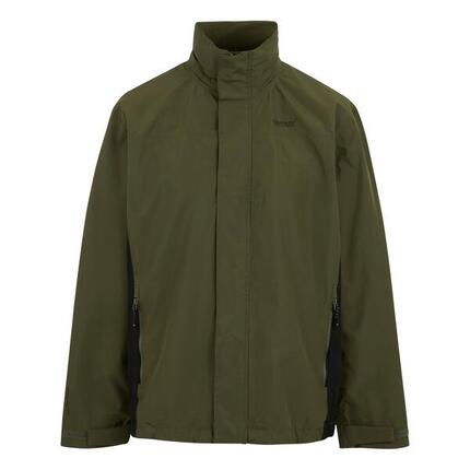 Veste Imperméable MATT Homme (Kaki Foncé / Noir)