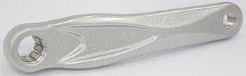 Miranda Alfa Kurbelarm links für Bosch, 170 mm, silber