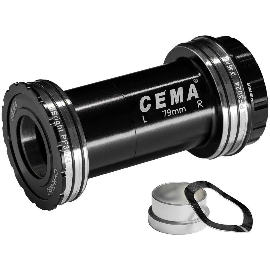CEMA BBright46 Bracket for SRAM GXP - Ceramic Black