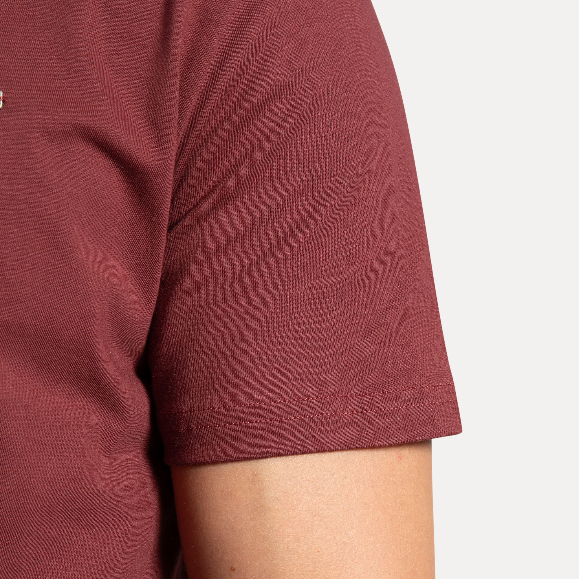 Herren T-Shirt Ilyas Bordeaux 5/5