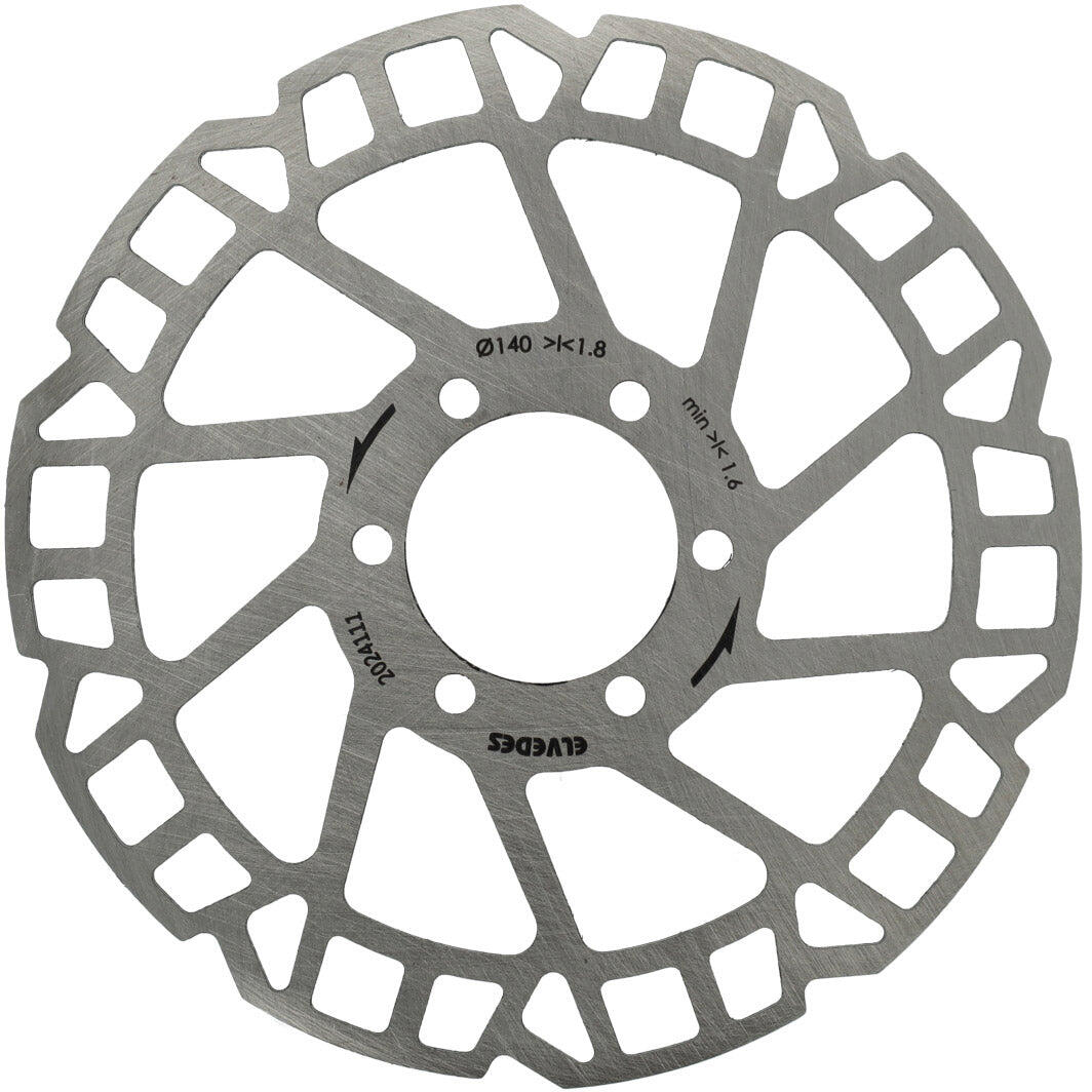 Tarcza hamulcowa Elvedes 6-otworowa Ø140 mm 1,8 mm