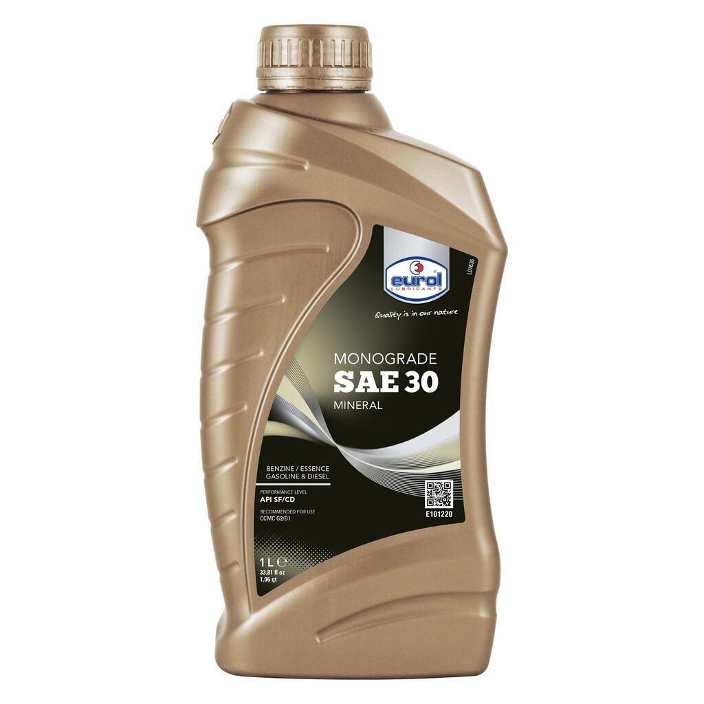 Eurol Monograde SAE 30 Engine Oil — 1 L.