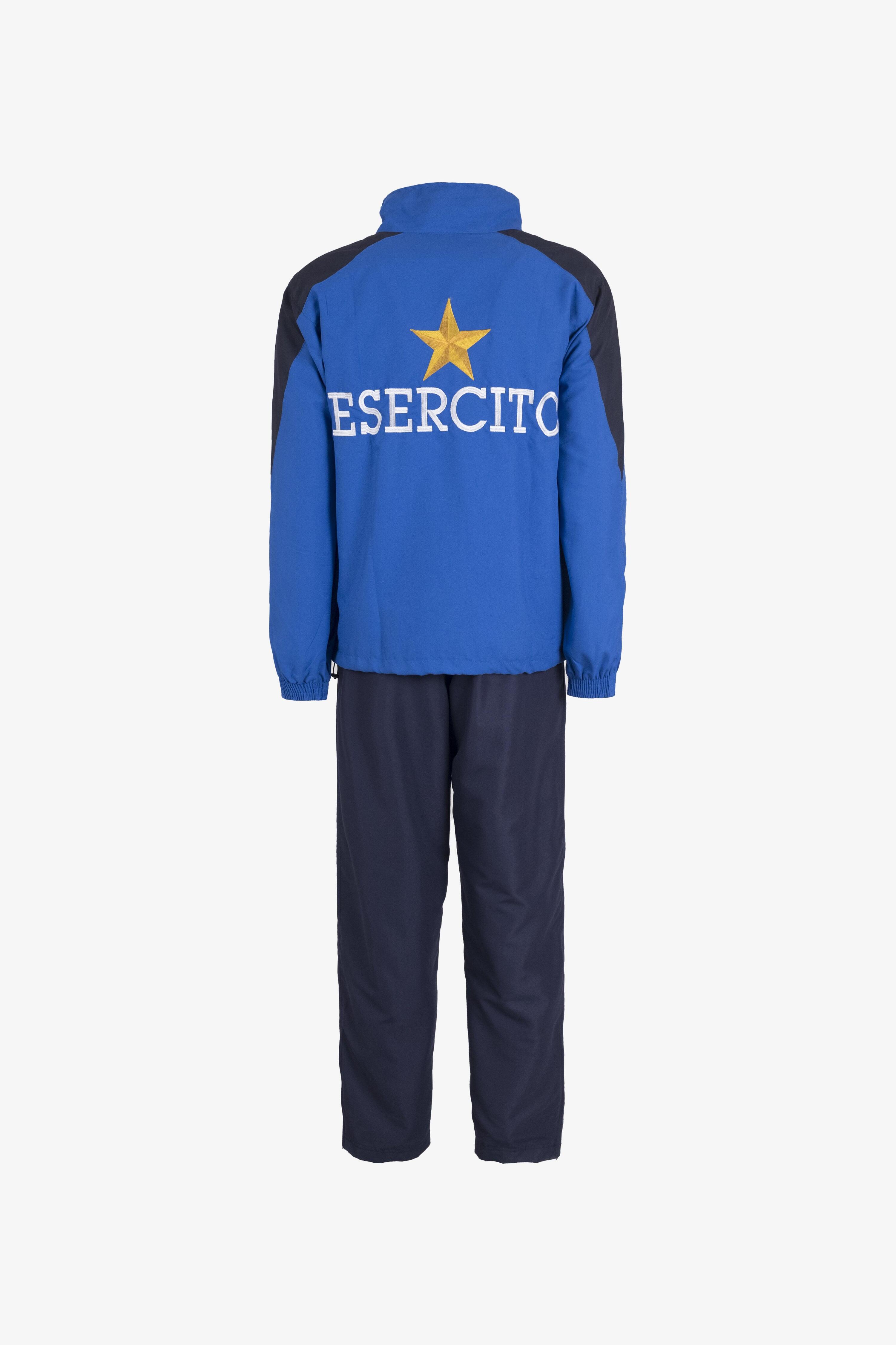 Tuta ginnastica Esercito blu AAG251 uomo 2/5