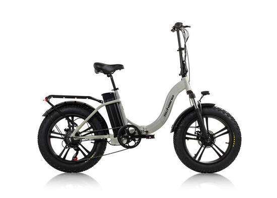 Fat Bike alluminio telaio basso ammortizzata batteria 13Ah