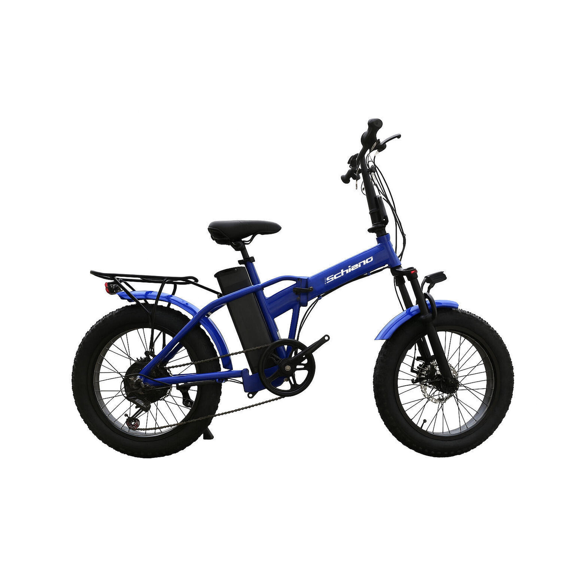 F.LLI SCHIANO Hliníkový fatbike, 48x 13Ah baterie, odpružení