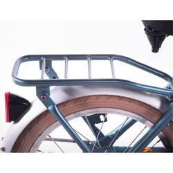 Porte-bagages arrière Alpina 18 Cargo en bleu acier mat