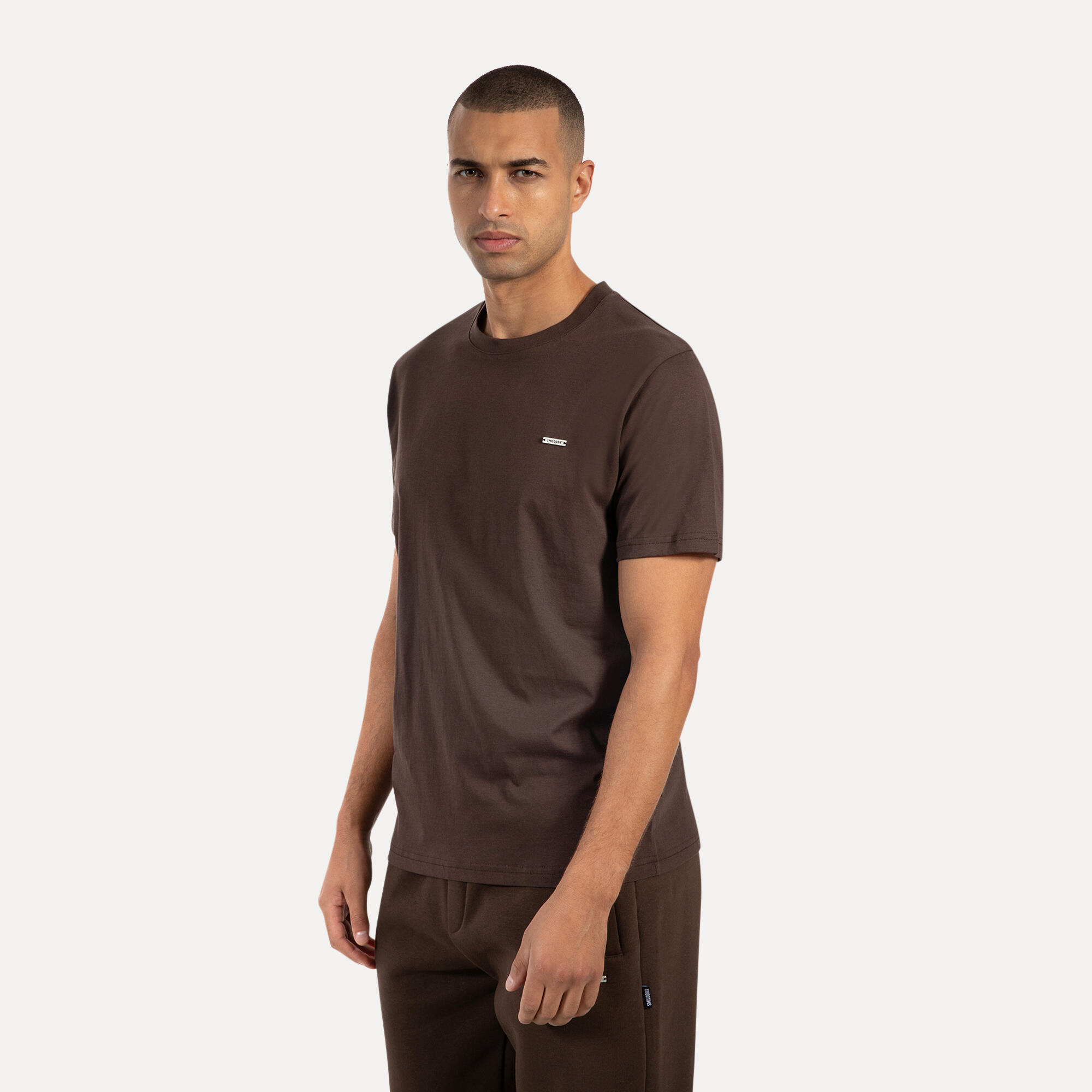 Herren T-Shirt Ilyas Braun 2/5