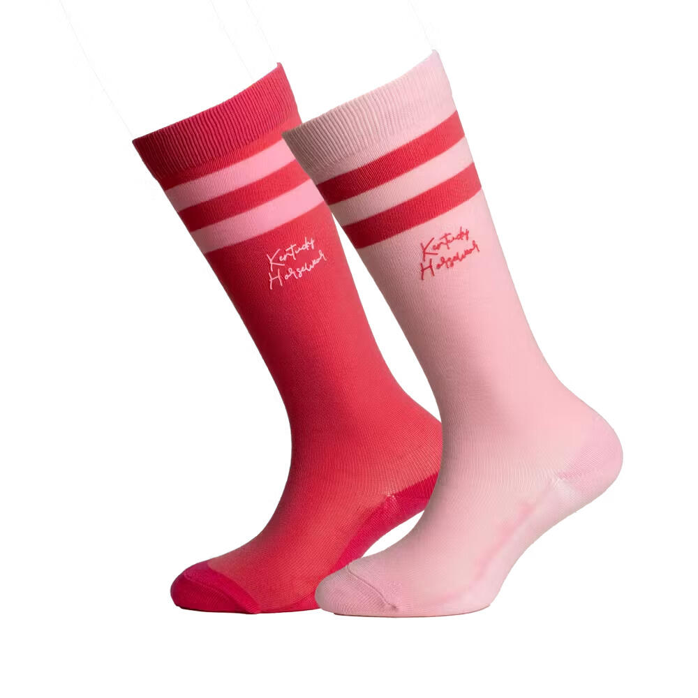 Kentucky Horsewear - Chaussettes Équitation Enfant Kentucky Horsewear - Chaussettes - Rose - 31/34 - Decathlon