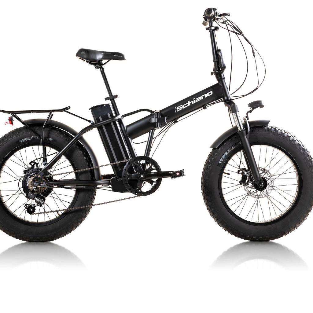 Steel fat bike, 13Ah battery, suspension