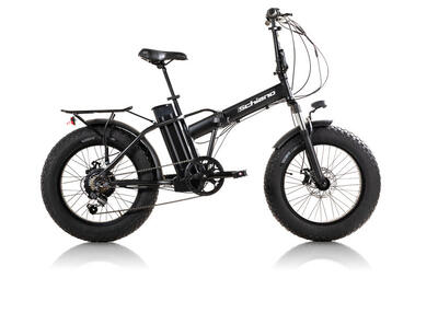 Fat bike acciaio batteria 13Ah ammortizzata