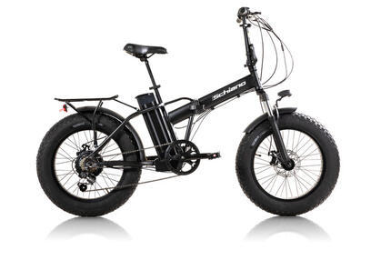 Fatbike aus Stahl, 13-Ah-Akku, Federung