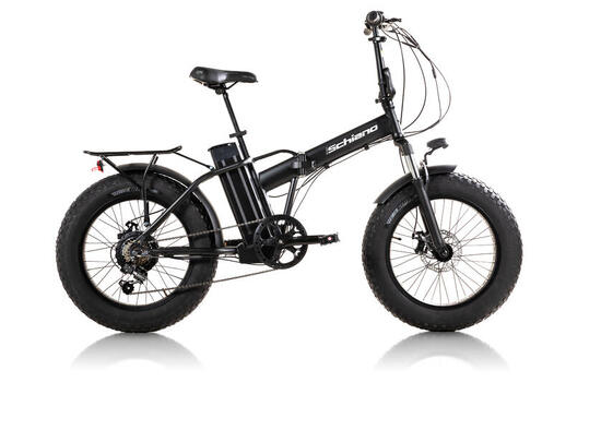 Fat bike acciaio batteria 13Ah ammortizzata
