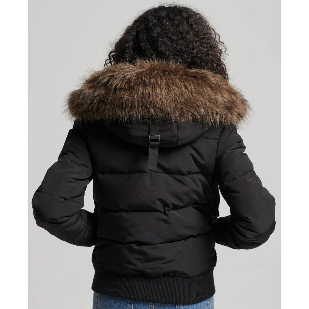 Blouson rembourré à capuche femme Superdry Everest 4/6
