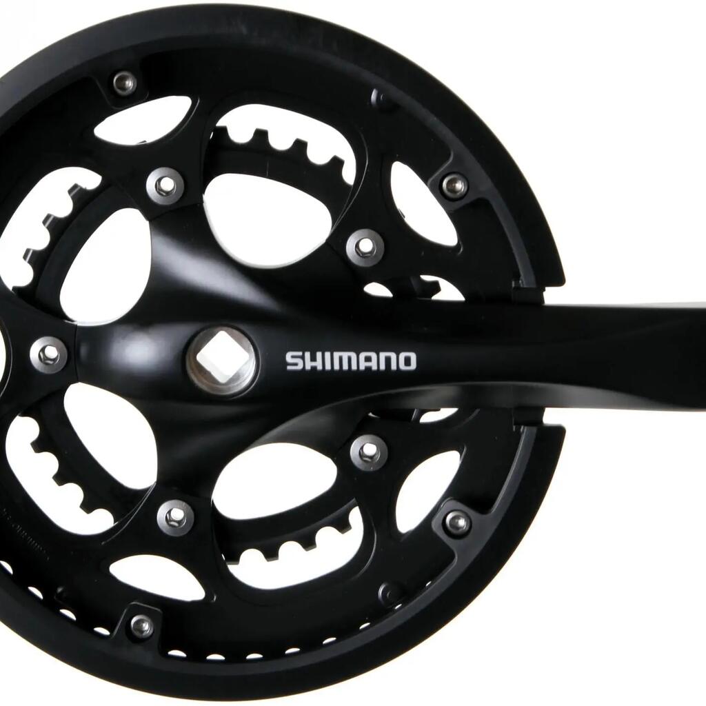 SHIMANO FC-RS200 Crankset 34/50T 170mm 4-arm, 8-speed.