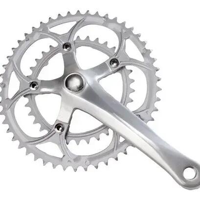 M-Wave Road Crankset Double 50/34T 9-speed Compact (110 mm).