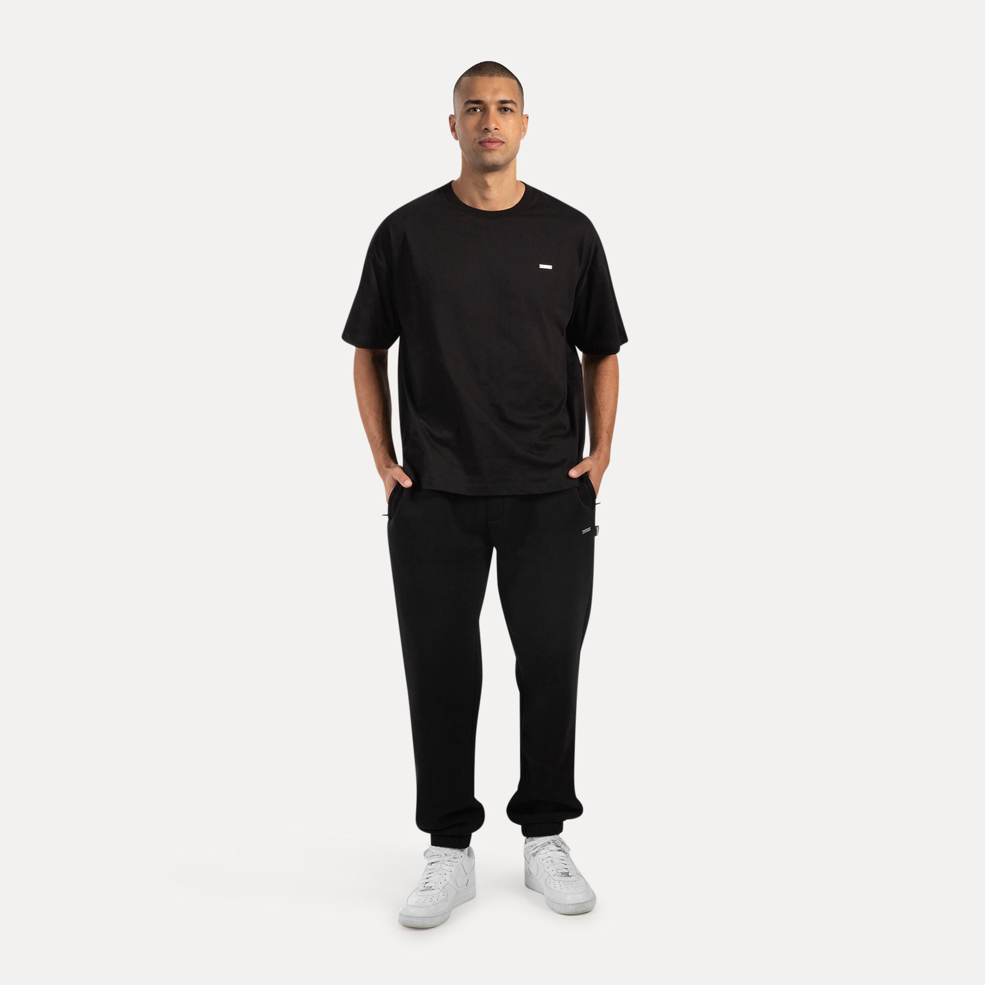 Herren T-Shirt Cedrik Schwarz 3/5