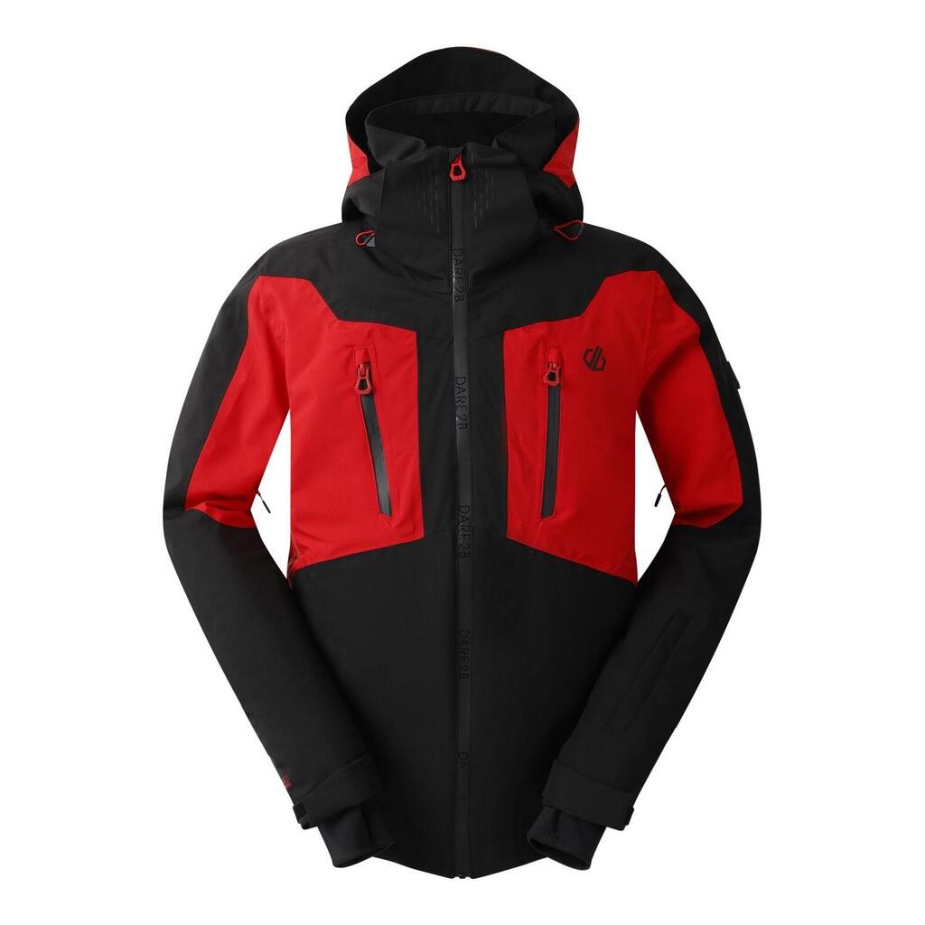 Mens Assimilate Ski Jacket (Black/Danger Red)