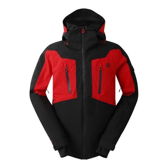 Blouson De Ski ASSIMILATE Homme (Noir / Rouge Danger)