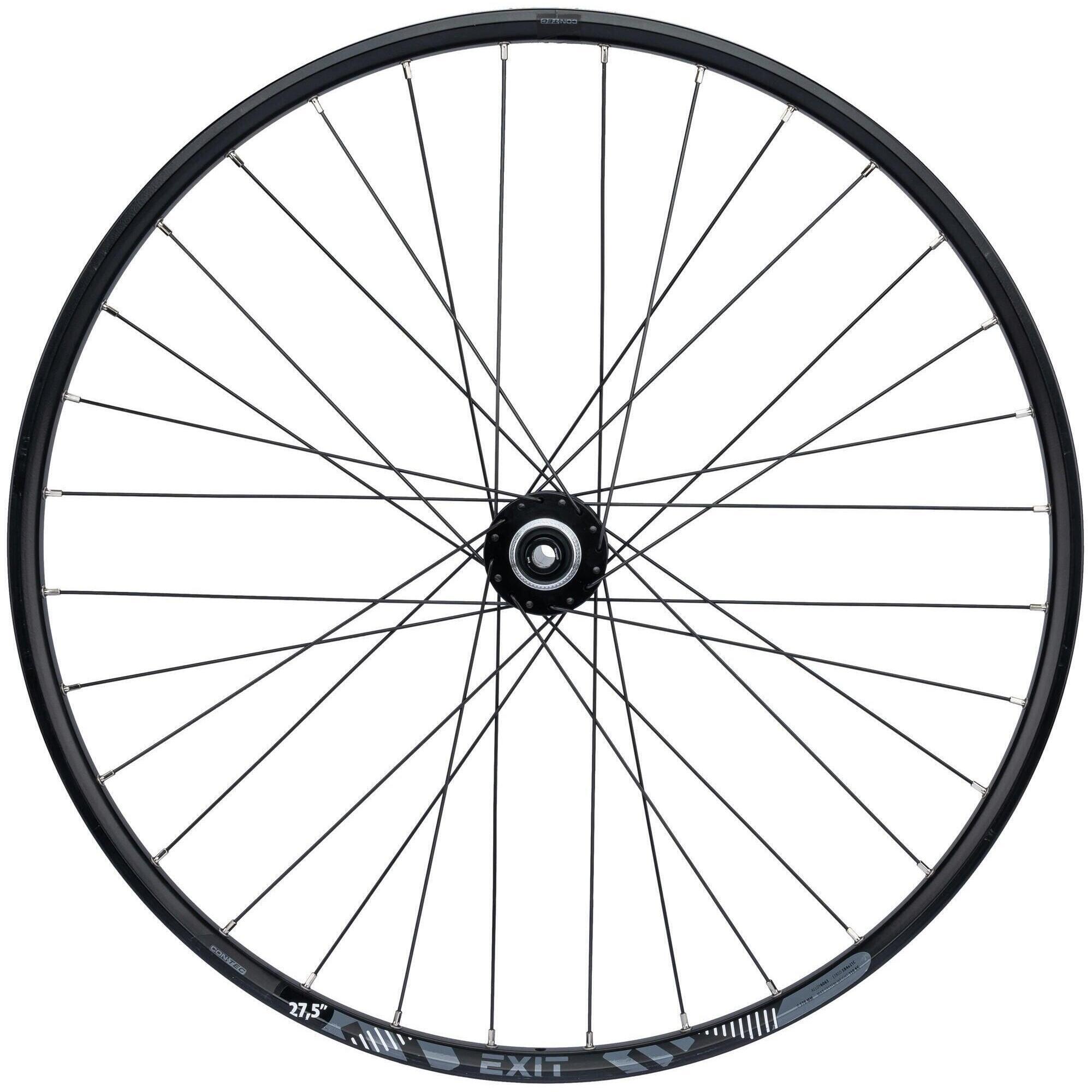 Con-tec - Contec Roue Arrière 27,5" Exit Core 25 — 142x12mm - Jante De Roue De Vélo - Noir - 25 - Decathlon