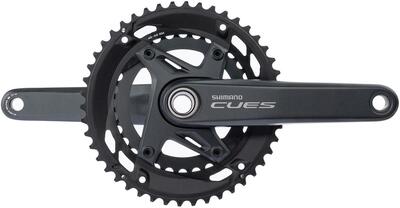 Shimano crankstel "cues fc-u6010-2" crankset shim.cues fc-u6010-2 175mm