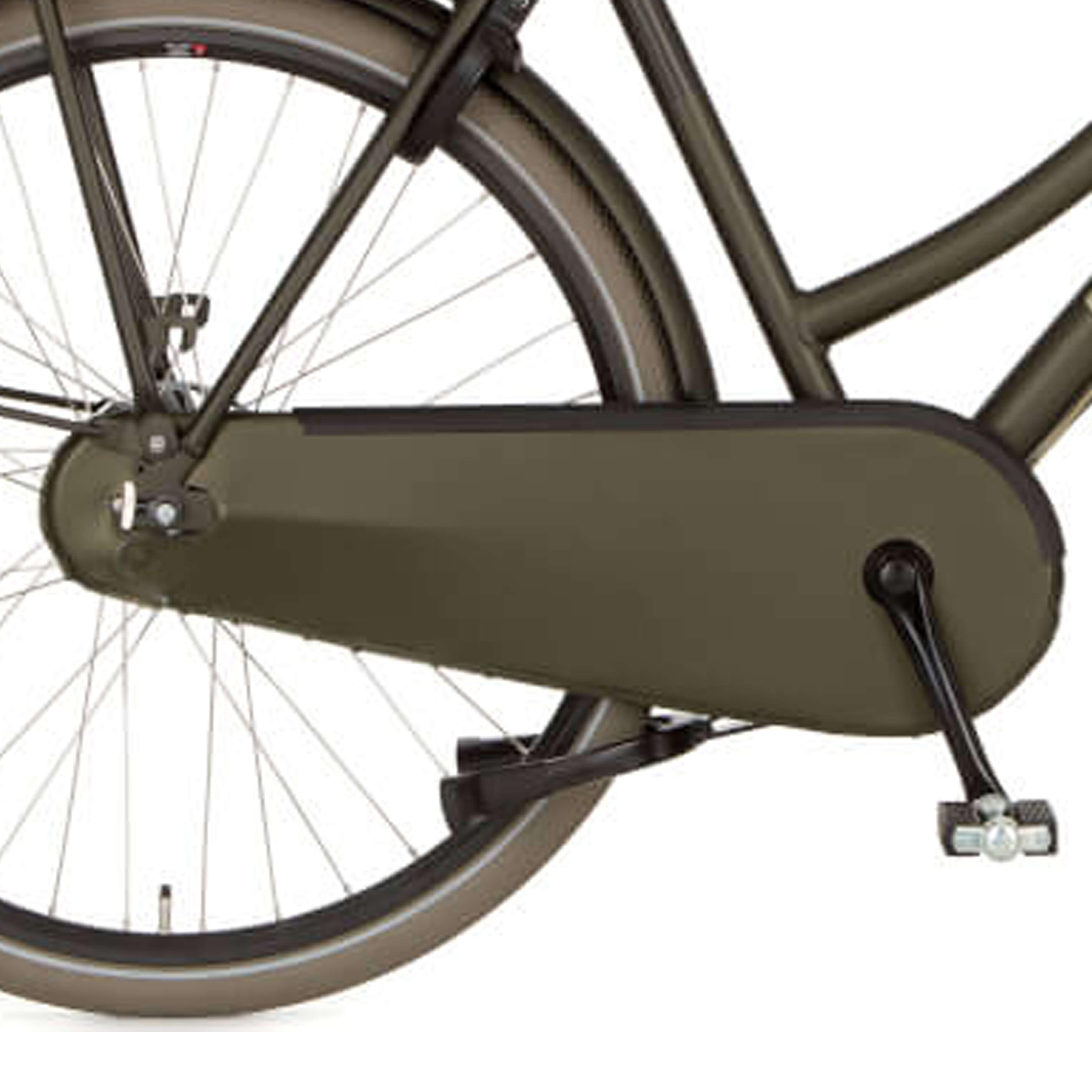 Cortina - Cortina Chain Guard Canvas U4 Elegance Green Matt 7v - Protège-chaîne - Vert - Decathlon