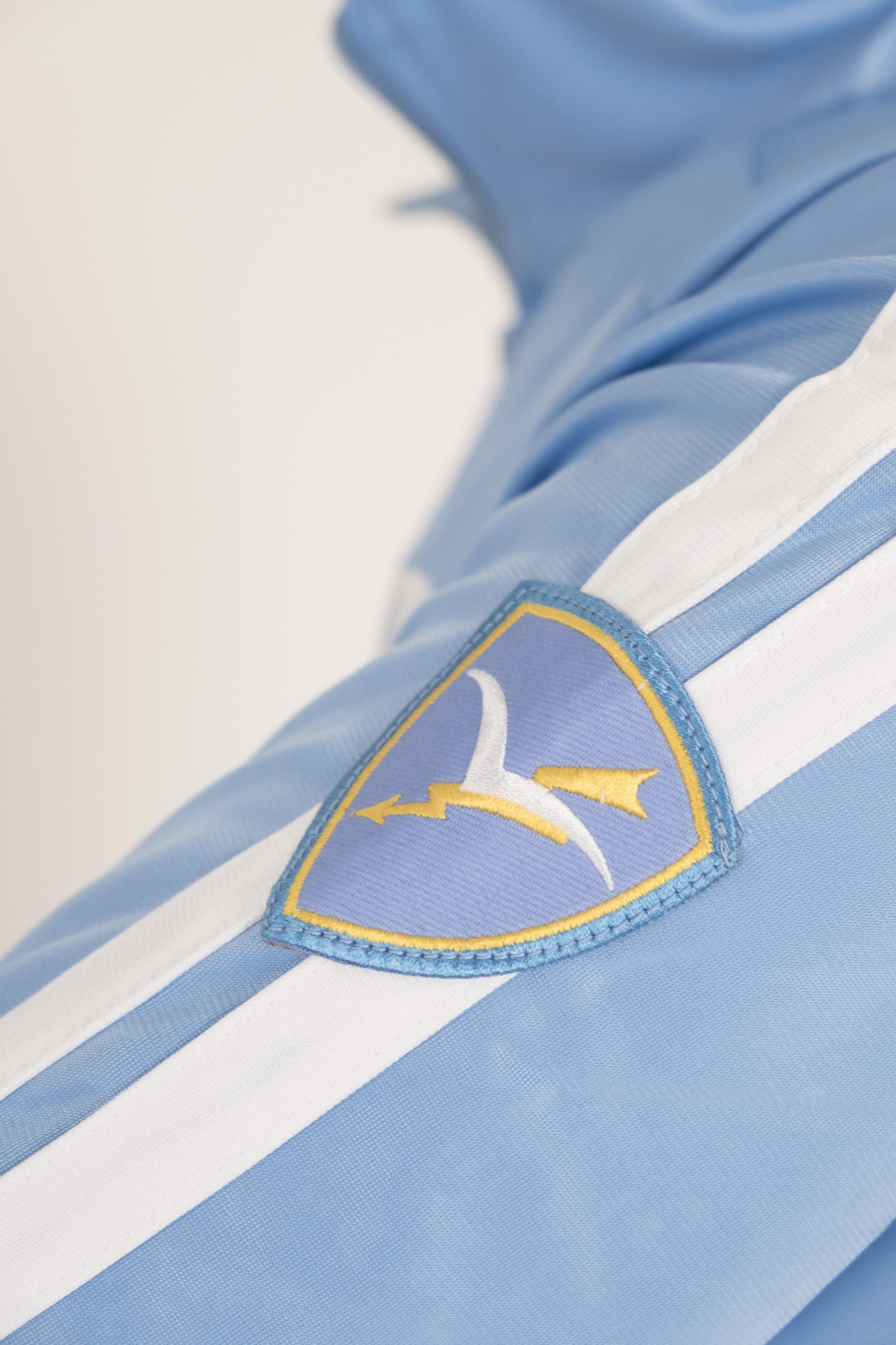 Tuta ginnastica Folgore azzurra AAG252 uomo 5/5