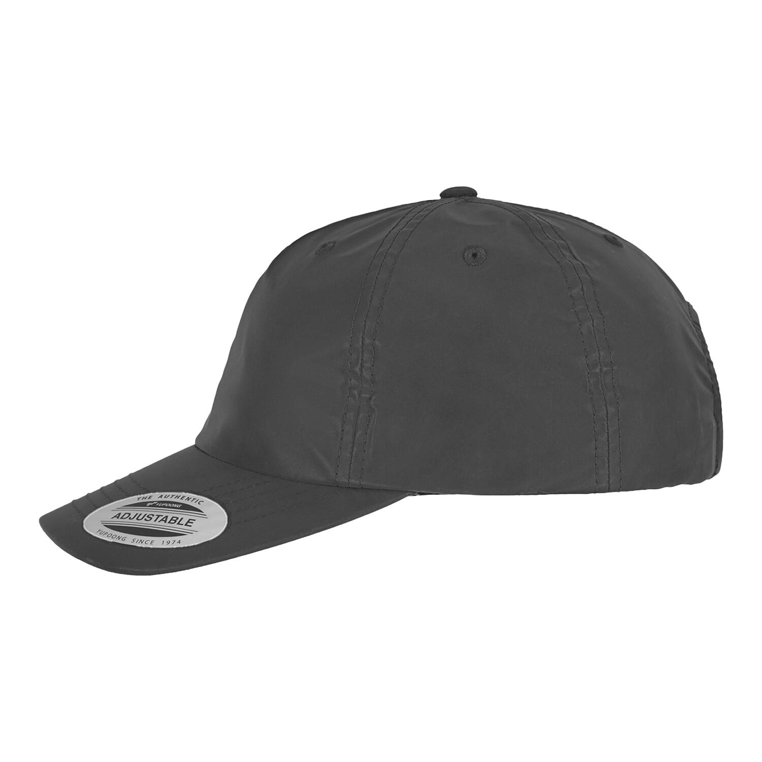 Cappellino Da Baseball Retrò Adulto Unisex Flexfit Grigio 3/4