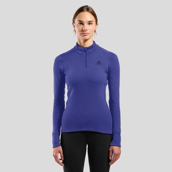 Base layer a mezza zip Natural Merino 260 ODLO