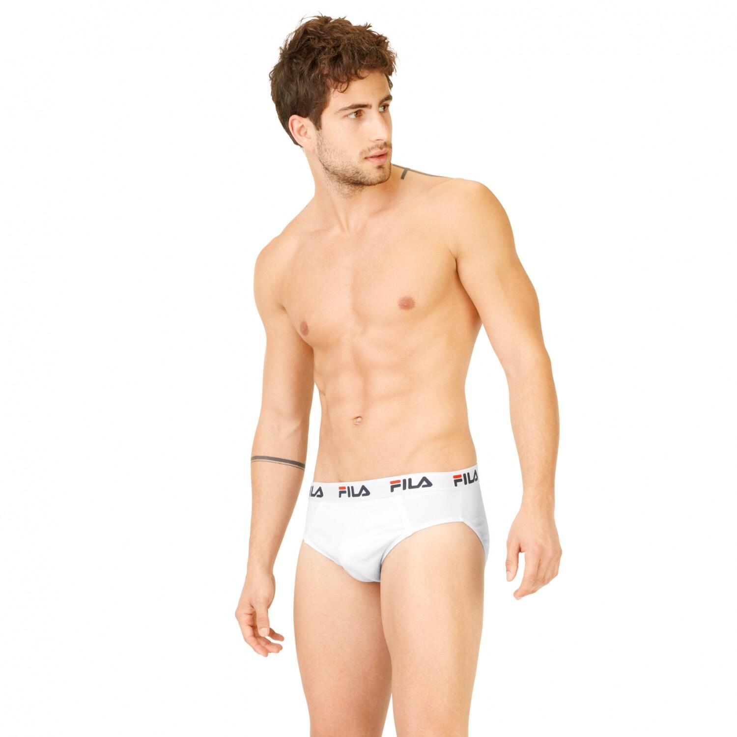 Lot de 4 slips coton homme Fila FU5015 2/5