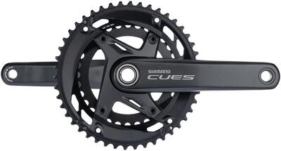 Shimano crankstel "cues fc-u6010-2" crankset shim.cues fc-u6010-2 170mm