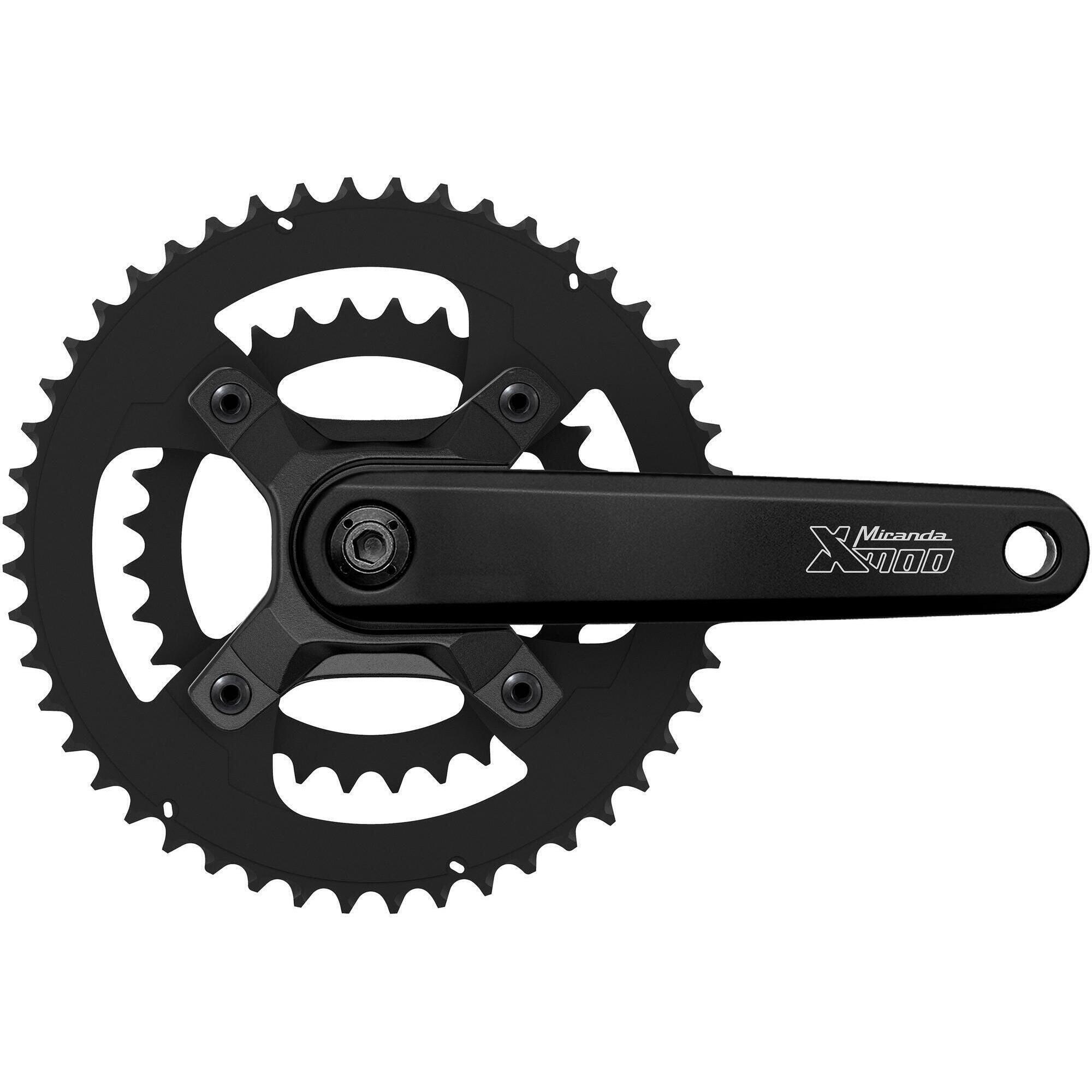 Miranda - Miranda Crankstel Xmod 2 Gravel Crankset Xmod 2 Gravel 30 46t 165mm - Pédalier - 165 Mm - Decathlon