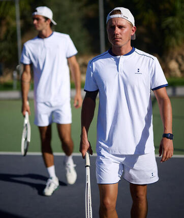 Polo de Tennis/Padel Pro Flex Homme Blanc