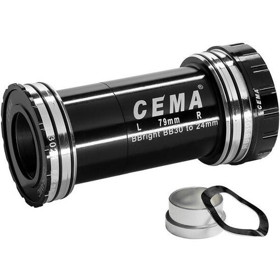 Cema Tretlager BBright42 Sram GXP SG3 beschichtete Keramik schwarz
