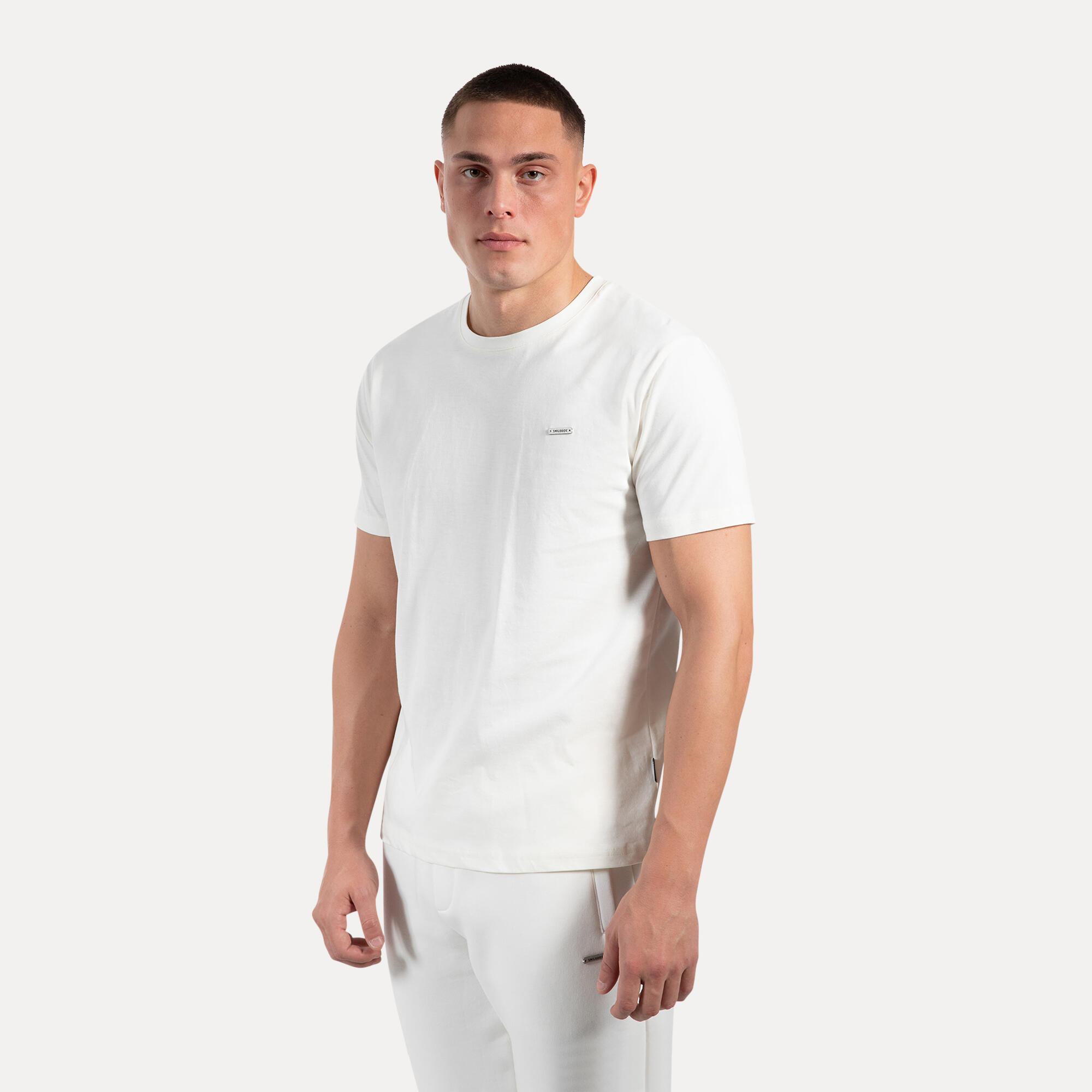 Herren T-Shirt Ilyas Creme 2/5