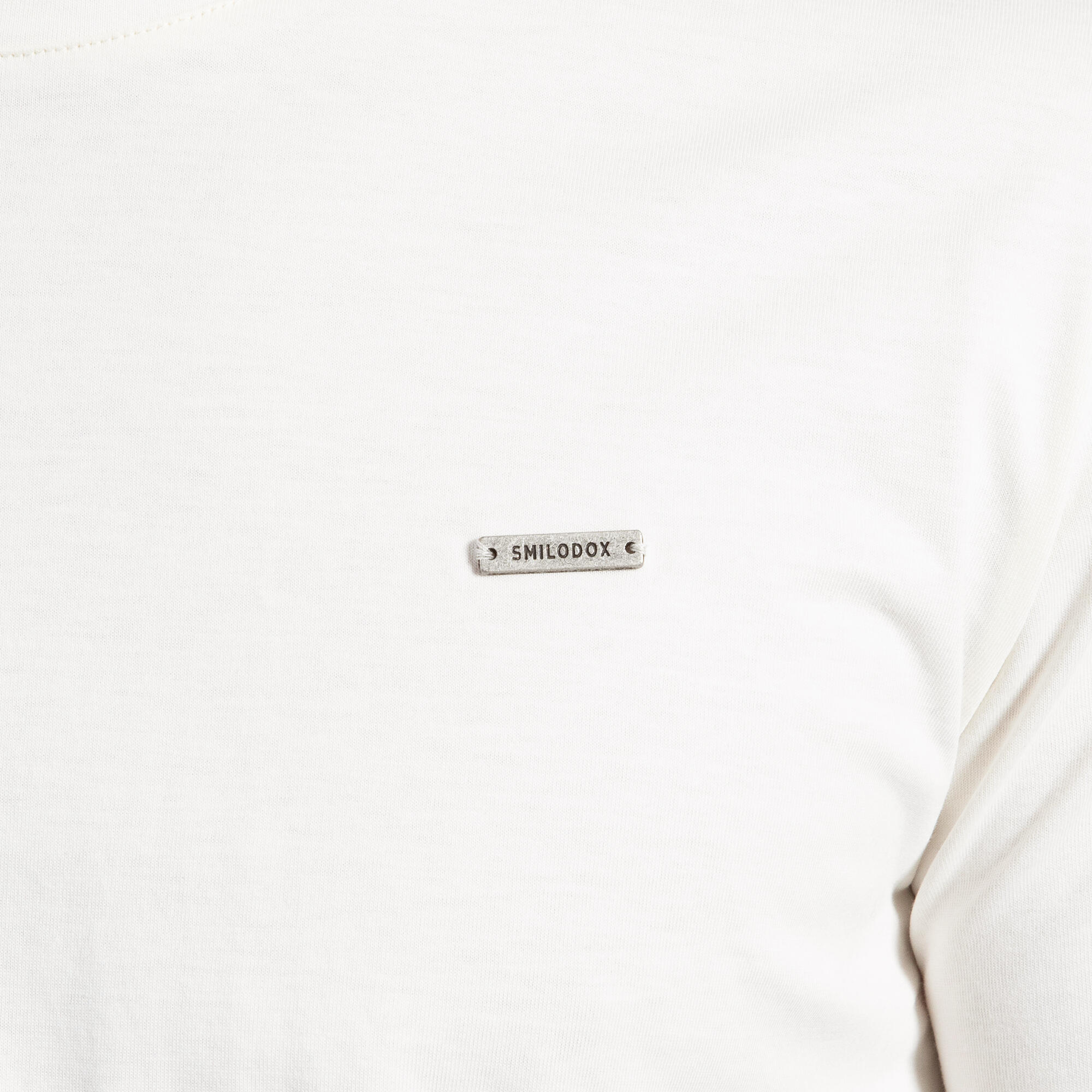 Herren T-Shirt Ilyas Creme 4/5