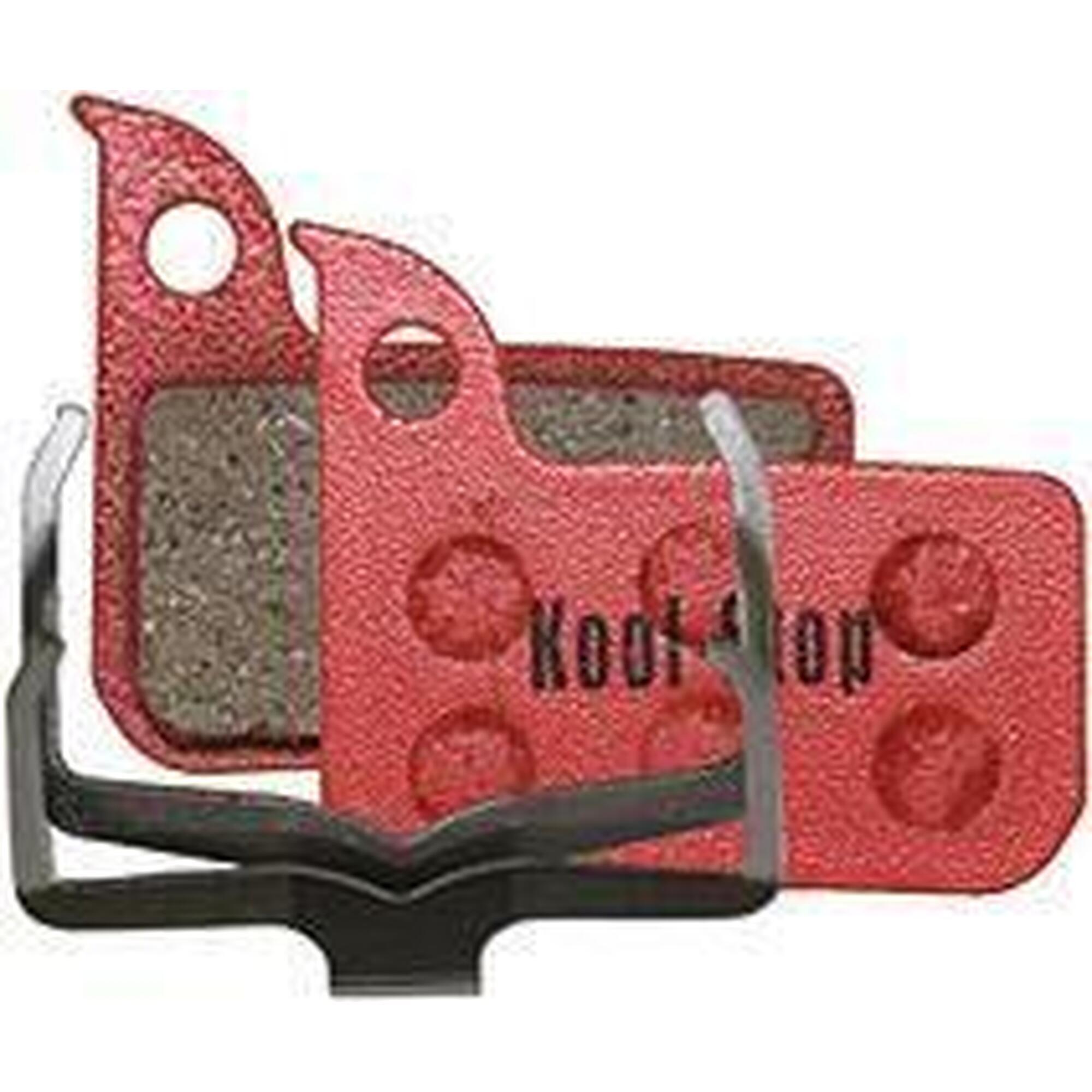 Koolstop Plaquettes de Frein à Disque Rouges pour SRAM (2 pièces)
