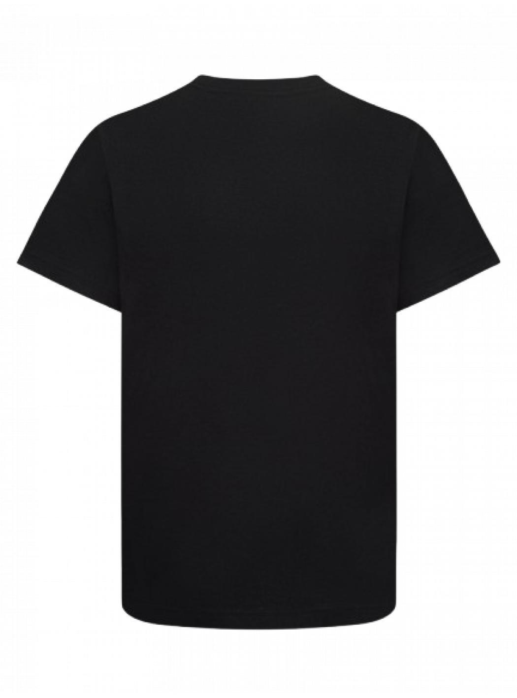 T-shirt bambino Nike Sportswear Jordan, maxi stampa, nero, M 3/3