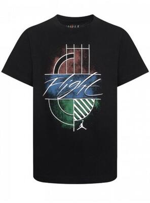 T-shirt bambino Nike Sportswear Jordan maxi stampa nero M
