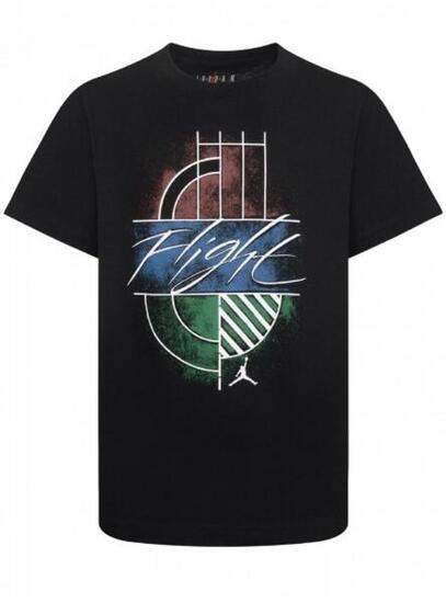 T-shirt bambino Nike Sportswear Jordan maxi stampa nero M