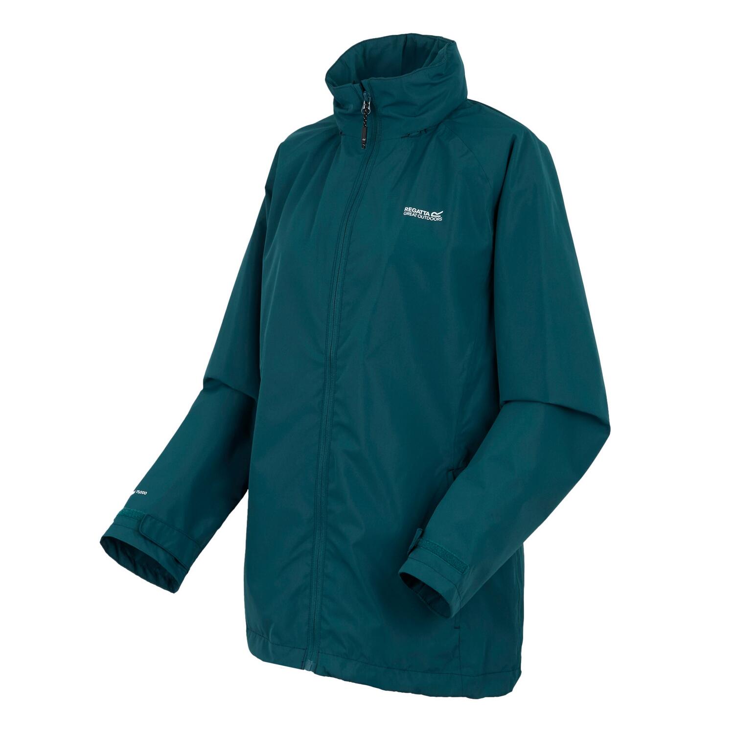 Chaqueta Impermeable Daysha II para Mujer Azul 3/5