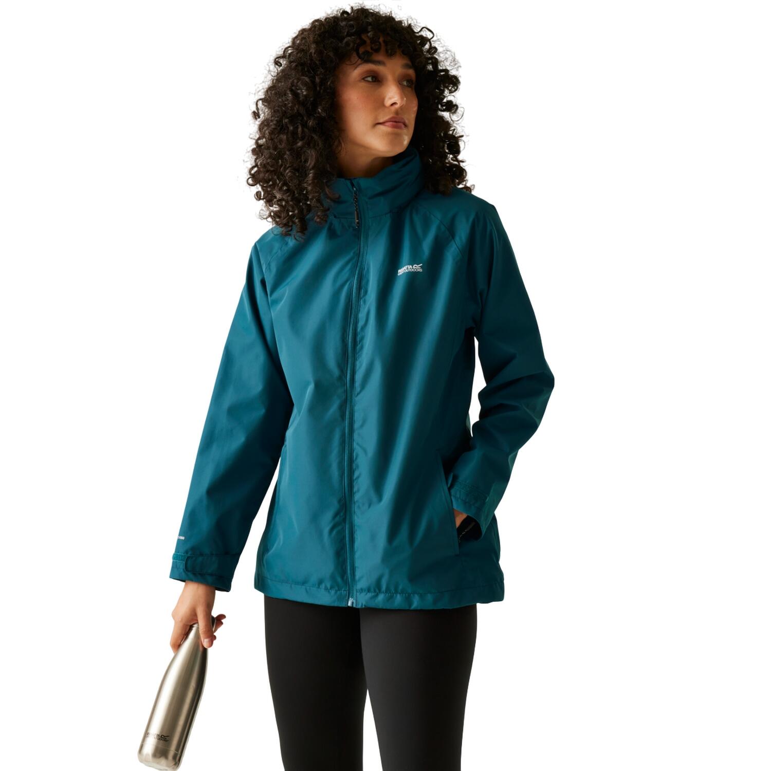 Chaqueta Impermeable Daysha II para Mujer Azul 4/5