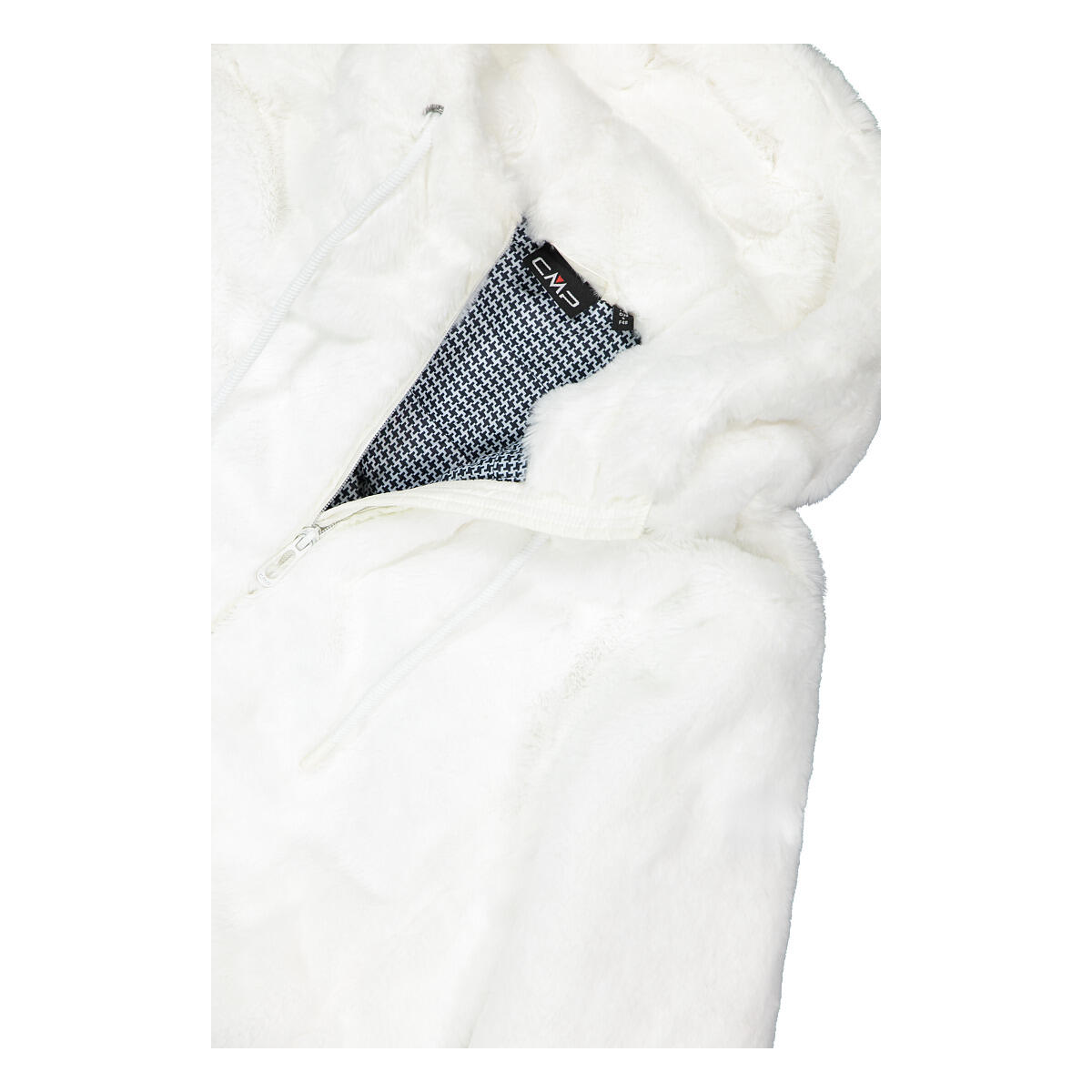 Veste à capuche en fausse fourrure femme CMP 4/5